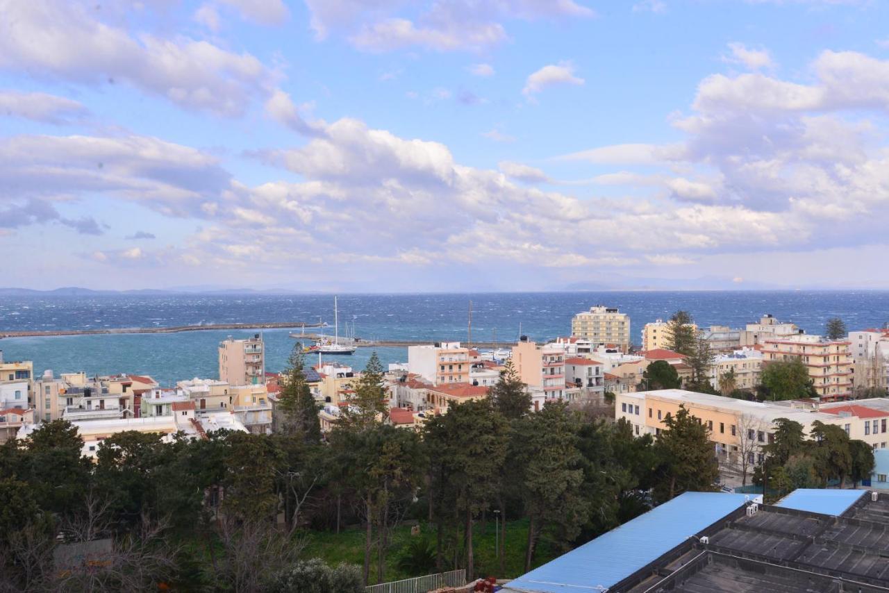Апартаменты Panoramic Penthouse Хиос Экстерьер фото
