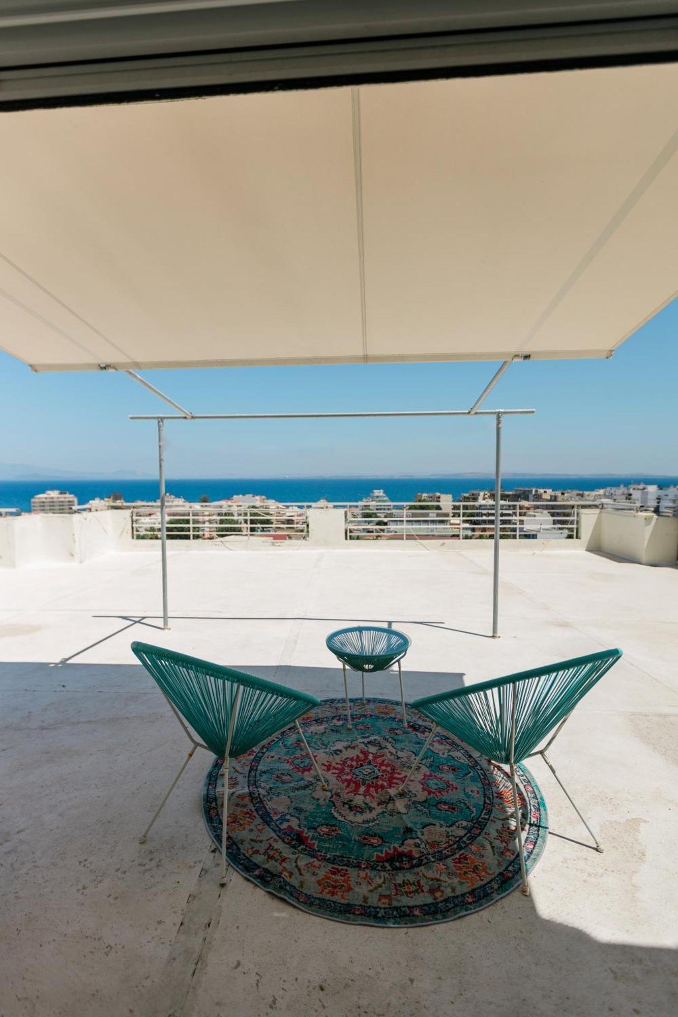 Апартаменты Panoramic Penthouse Хиос Экстерьер фото